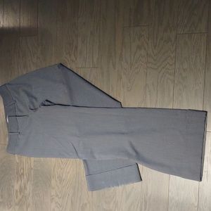 Ann Taylor Loft grey flare pants